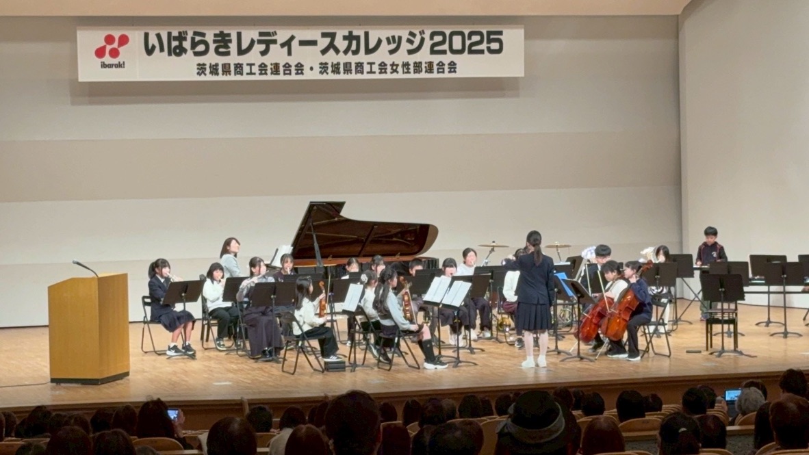 牛久市商工会主催イベントで演奏しました